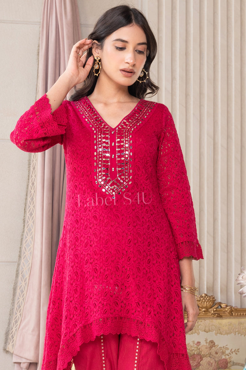 Rosette Flair Co-ord Set By S4u Shivali
